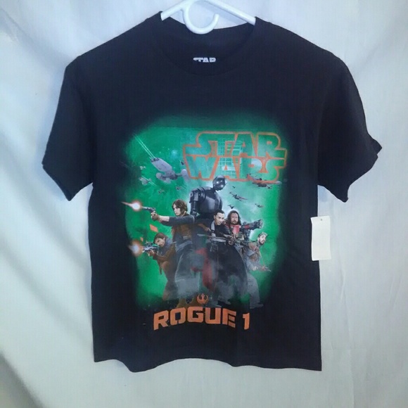 NWT Star Wars Rogue 1 Boy's T Shirt sz 10-12 - Picture 1 of 5